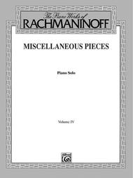 The Piano Works of Rachmaninoff, Volume 4