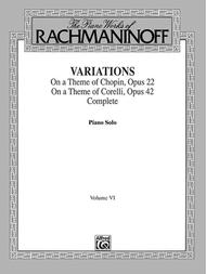 The Piano Works of Rachmaninoff, Volume 6