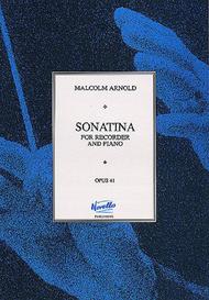 Sonatina For Recorder and Piano Op.41