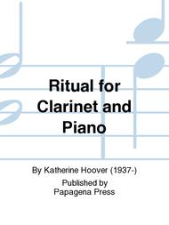 Ritual For Clarinet And Piano