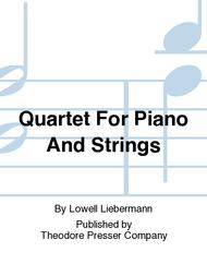 Quartet for Piano and Strings