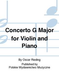 Concerto G Major for Violin and Piano