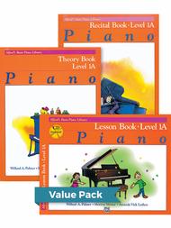 Alfred's Basic Piano Library Lesson, Theory, Recital 1A (Value Pack)