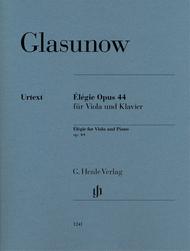 Elegie Op. 44 for Viola and Piano