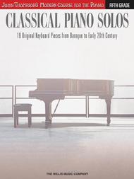 Classical Piano Solos - Fifth Grade