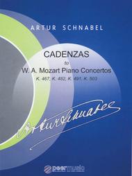 Cadenzas to Mozart Piano Concertos, K. 467, K. 482, K. 491, K. 503