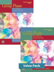 Alfred's Group Piano for Adults: Popular Music Books 1 & 2