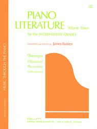 Piano Literature for the Intermediate Grades - Volume 3