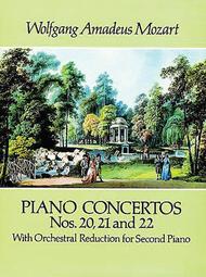 Piano Concertos Nos. 20, 21, and 22