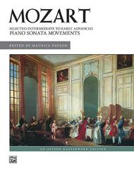 Mozart -- Selected Intermediate to Early Advanced Piano Sonata Movements
