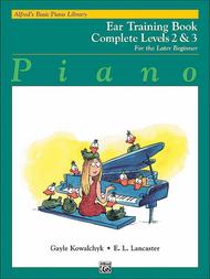 Alfred's Basic Piano Library: Ear Training Book Complete 2 & 3