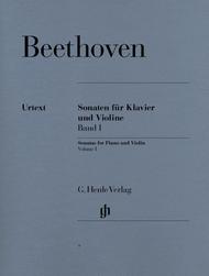 Sonatas for Piano and Violin - Volume I