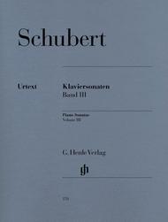 Piano Sonatas - Volume III (Early and Unfinished Sonatas)