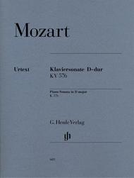Piano Sonata in D major K. 576