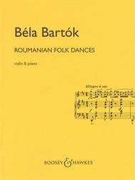 Roumanian Folk Dances (Violin and Piano)
