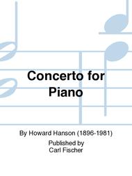 Concerto For Piano