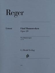 Five Humoresques for Piano Op. 20