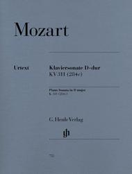 Piano Sonata in D major K. 311 (284c)