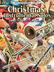Christmas Instrumental Solos - Piano Accompaniment (Book only)