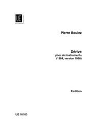 Derive, Flute/Clarinet/Violin/Cello/Vibra/Piano