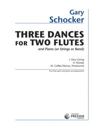 3 Dances for 2 Flutes & Piano
